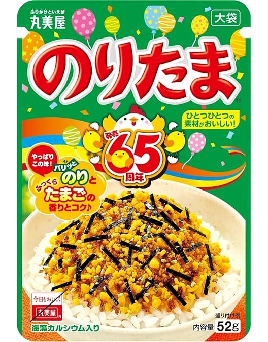 Amazon.co.jp: 丸美屋 のりたま 瓶 57g×5個 : 食品・飲料・お酒